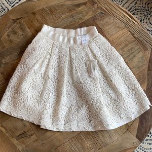 Ryu CHILD'S large lace skirt NWT
